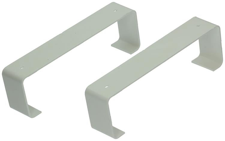 Load image into Gallery viewer, Renson 1006420 - set 2 st.pvc bevestigings- beugels 7023 wit 204x60mm | 5 stuks
