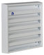 Renson 1013926 - opbouw muurrooster alu wit 431 165x165mm | 2 stuks