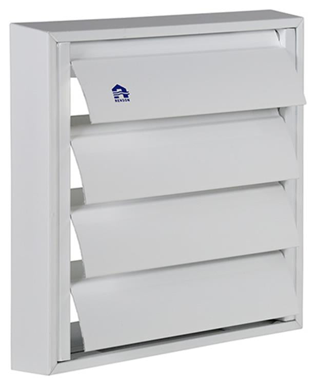 Load image into Gallery viewer, Renson 1013878 - lamellenrooster alu wit 433 173x173mm | 2 stuks
