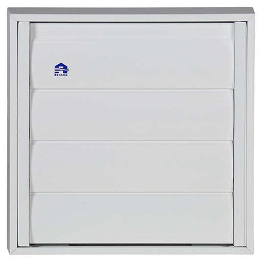 Renson 1013878 - lamellenrooster alu wit 433 173x173mm | 2 stuks