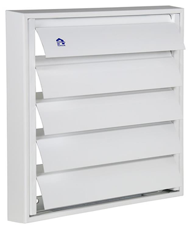 Load image into Gallery viewer, Renson 1013879 - lamellenrooster alu wit 433 210x210mm | 2 stuks
