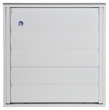 Renson 1013879 - lamellenrooster alu wit 433 210x210mm | 2 stuks