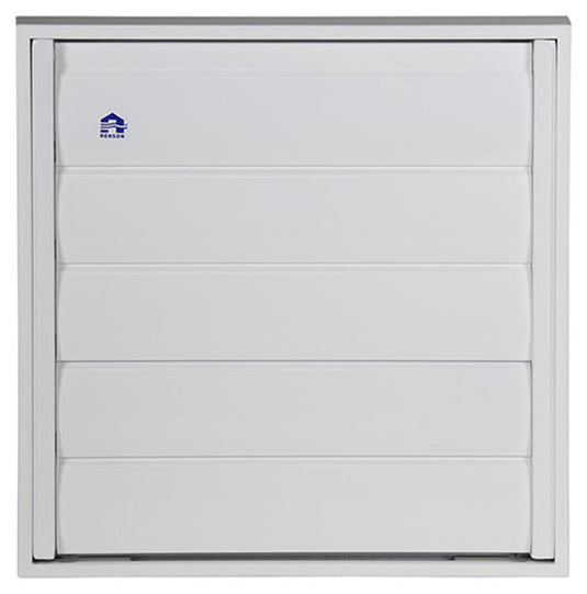 Renson 1013879 - lamellenrooster alu wit 433 210x210mm | 2 stuks