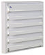 Renson 1006640 - rooster 433 ral 9010 246x246mm | 2 stuks