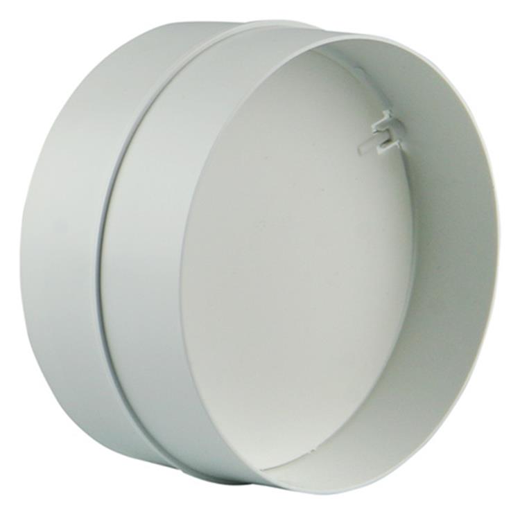 Load image into Gallery viewer, Renson 1008568 - pvc verbindingsstuk + terugslag klep 7007 wit diam. 125mm | 2 stuks
