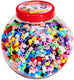 Hama maxi strijkkralenset in pot pastelmix, 2000st.