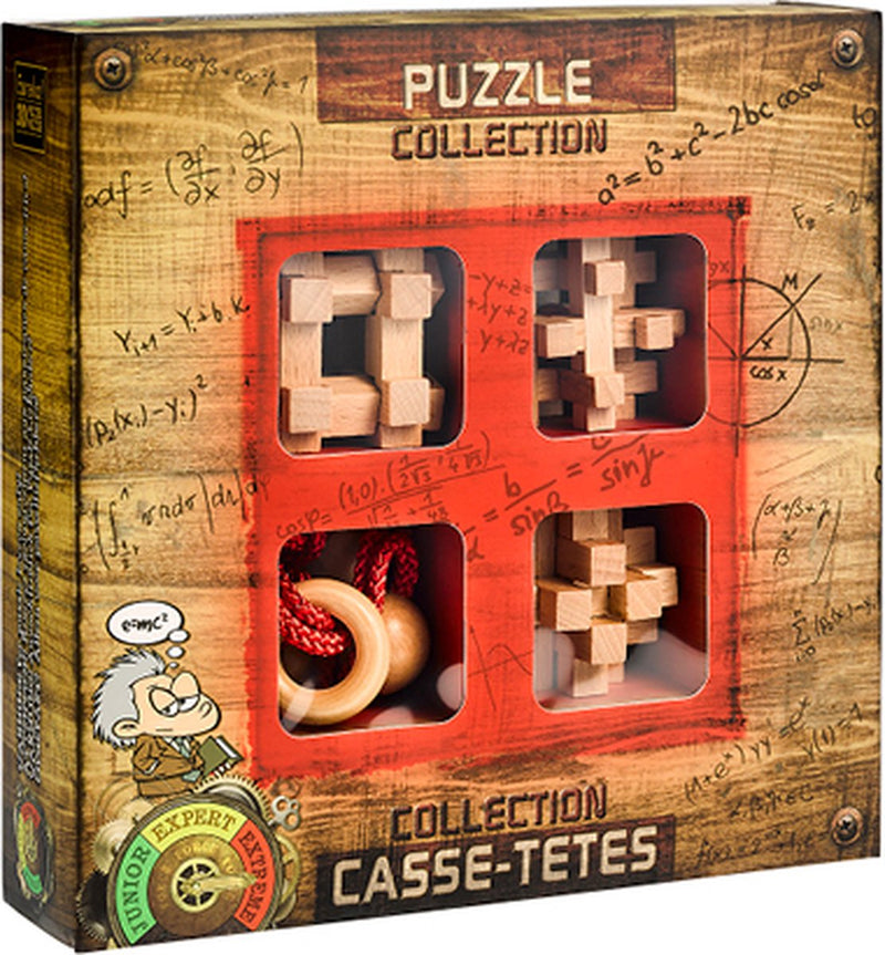 Load image into Gallery viewer, Eureka 3d puzzle houten breinpuzzels extreme, 4st.
