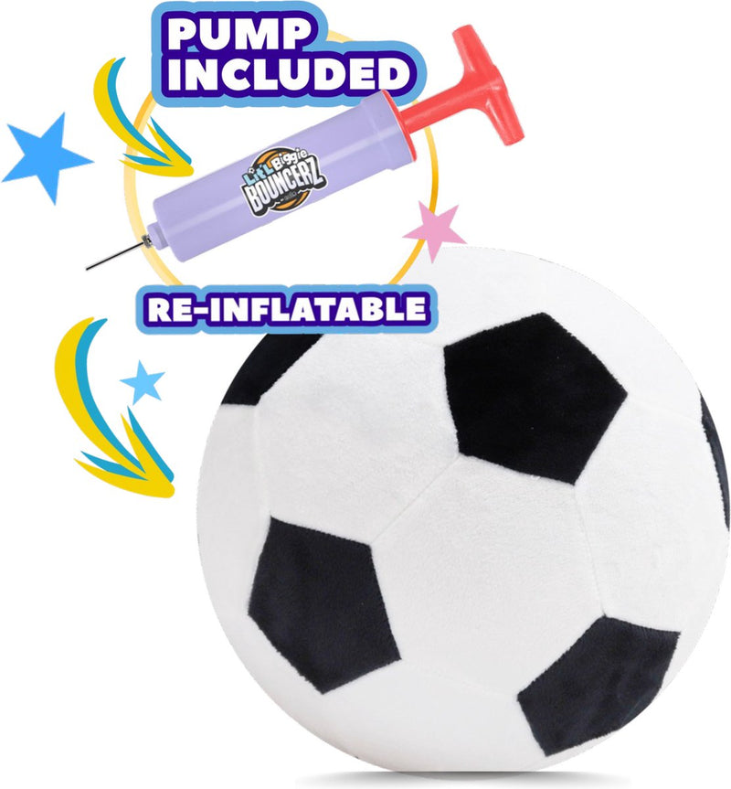 Load image into Gallery viewer, Eolo lit'l biggie bouncerz voetbal - opblaasbare speelgoedbal
