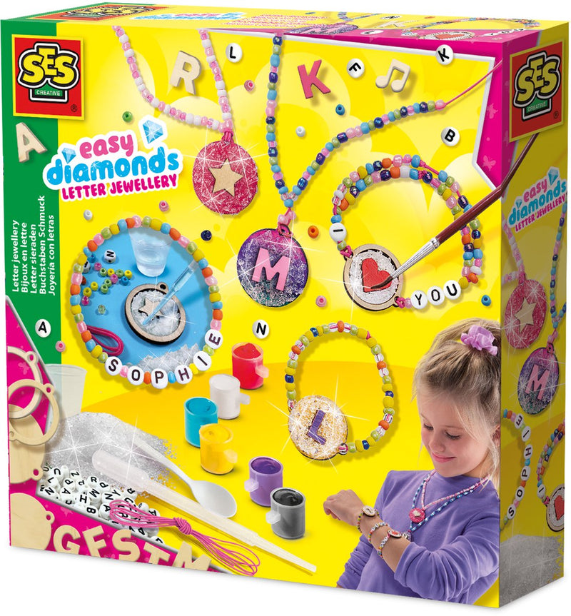 Load image into Gallery viewer, Ses creative ses easy diamonds - letter sieraden
