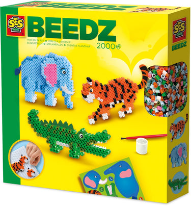 Ses creative ses strijkkralen - safari dieren