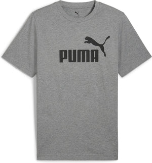 Puma ess no. 1 logo tee heren tshirt - medium gray heather