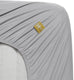 Beddinghouse percale katoen hoeslaken - eenpersoons - light grey