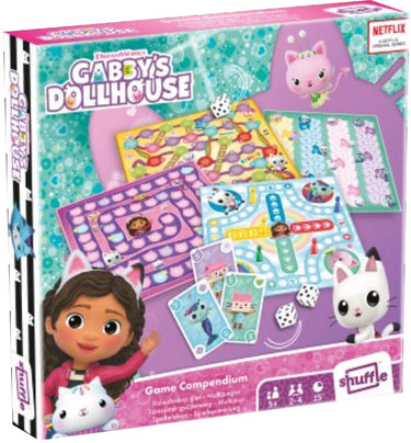 Shuffle gabby's poppenhuis spelverzameling - game compendium