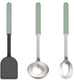 Mepal kookset 3-delig (spatel + roerlepel + opscheplepel) chef it - kookgerei met antiaanbaklaag - hittebestendig - vaatwasmachinebestendig - keukengerei - nordic sage