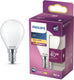 Philips led lamp - kogellamp met e14 fitting - warmwit licht: 2700k - 40w - mat glas