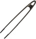 Westmark frituur- en serveerpincet, grilltang, zeer hittebestendig tot 270°c, plastic, lengte: 29 cm, milde-plus, zwart, 13692270