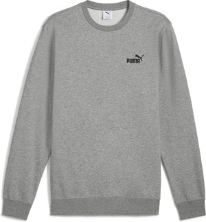 Puma ess small no. 1 logo crew fl unisex trui - medium gray heather l