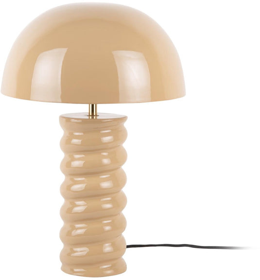 Leitmotiv tafellamp gracio - zachtbruin - ø30cm - scandinavisch