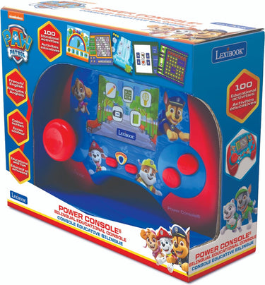 Lexibook power console pat patrouille console de jeux éducative (fr en)
