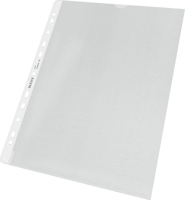 Leitz premium showtas a4 - 30% gerecycled plastic - pp - 0,13 mm - 11-gaats - 100 stuks - transparant
