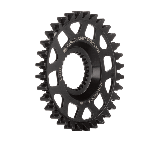 Gates voortandwiel cdx 32t - pinion - zwart zink