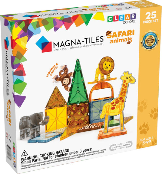 Magna-tiles | safari animals 25 stuks set