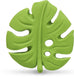 Lanco toys lanco rubberen bijtspeeltje - palmblad - groen