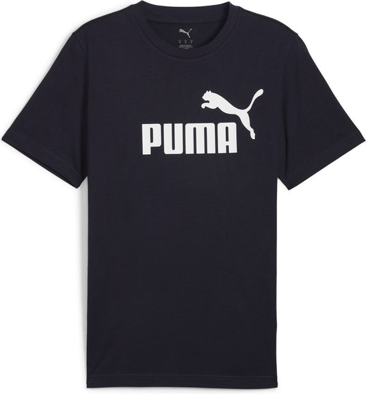 Puma ess no. 1 logo tee heren tshirt - new navy