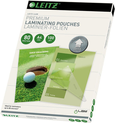 Leitz ilam udt - lamineerhoezen - a4 - 80 micron - 100 stuks