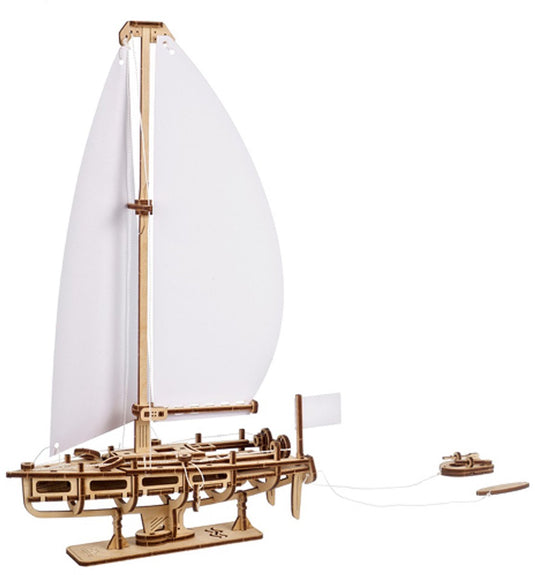 Ugears houten 3d model - ocean beauty yacht