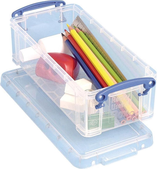 Really useful box pennenbakje 09 liter transparant