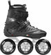 Roces x35 110 skeelers - inline skates - volwassenen - zwart zilver - maat 46