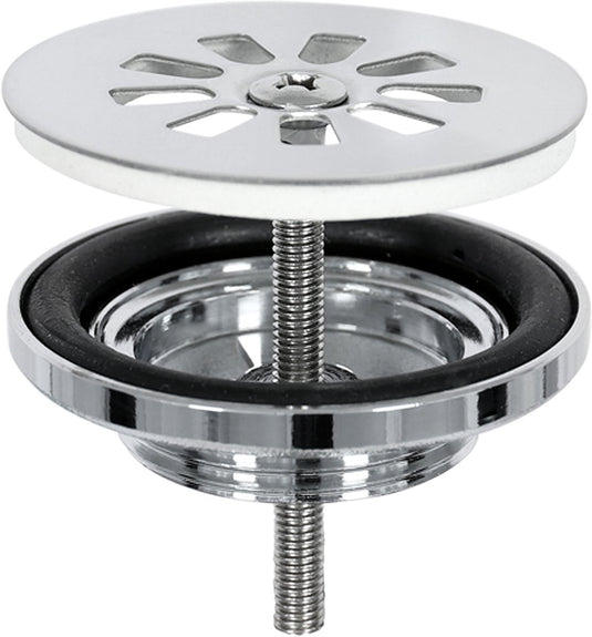 Differnz afvoerplug - chroom