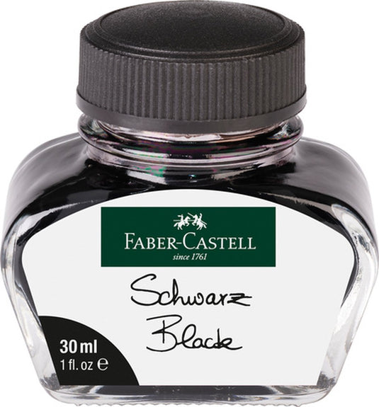 Faber-castell vulpeninkt - zwart - flacon 30 ml - fc-149854