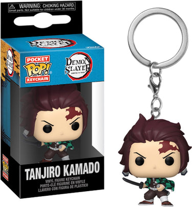 Funko pop! keychain: demon slayer - tanjiro kamado
