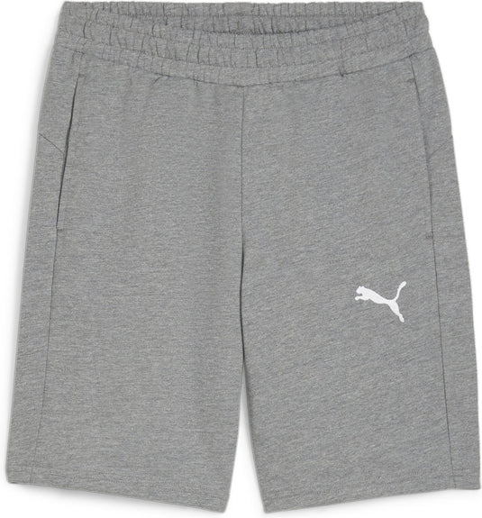 Puma teamgoal casuals shorts heren sportbroek - medium gray heather- white