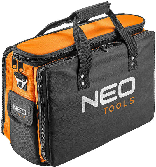 Neo - gereedschapstas - polyester 600d - 2 buiten en 17 binnenvakken - versterkte bodem