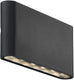 Nordlux kinver-wandlamp-led module-zwart