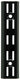 Sovella 1013146 - wandrail zwart 15cm | 10 stuks