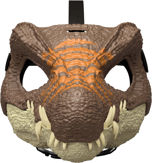 Ottosimon dinosaurus masker jurassic world spinosaurus bruin speelgoed.