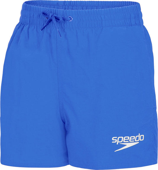 Speedo essential 13 watershort heren - zwembroek heren - zwemshort heren met zijzakken - zwembroek mannen met elastische tailleband - blauw - m