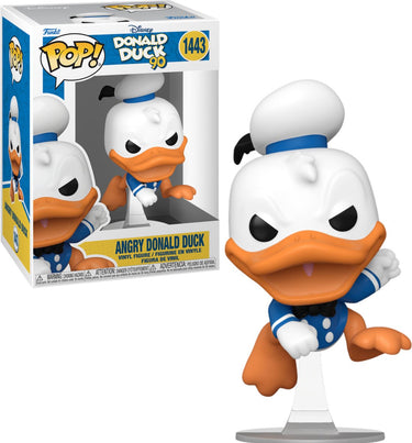 Funko mickey minnie mouse 90th anniversary - angry donald duck vinyl figuur 1443 pop! meerkleurig