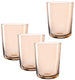 Leonardo leggero glas 330ml cachi - set 4