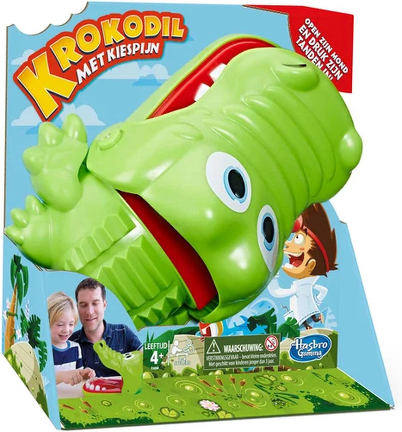 Load image into Gallery viewer, Hasbro gaming krokodil met kiespijn - actiespel - classic - gezelschapsspel
