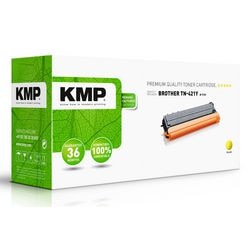 Tonercartridge kmp brother tn-421y geel