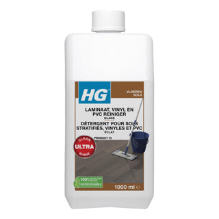 Hg laminaat, vinyl pvc reiniger glans | 2 stuks