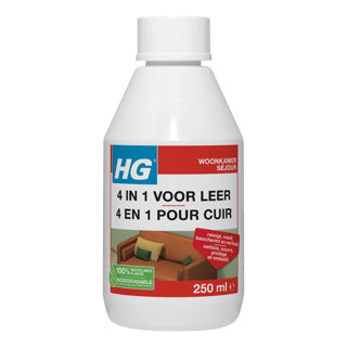 Hg 4in1 voor leer 250ml