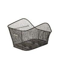 basil icon l - bicycle basket - on the back - black