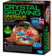 4m wetenschap en spel - groei kristallen - dino terrarium - 4 x kristal 3 x dinosaurus - 10+