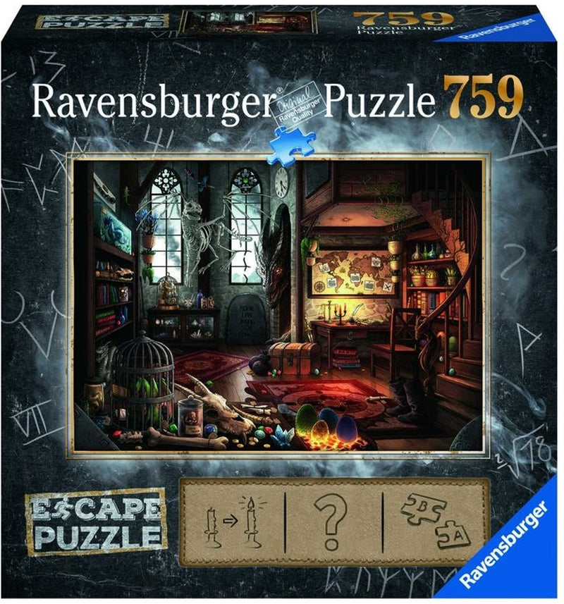Load image into Gallery viewer, Ravensburger escape room puzzel - draken laboratorium, 759st
